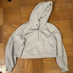 LULULEMON Grey Scuba Hoodie